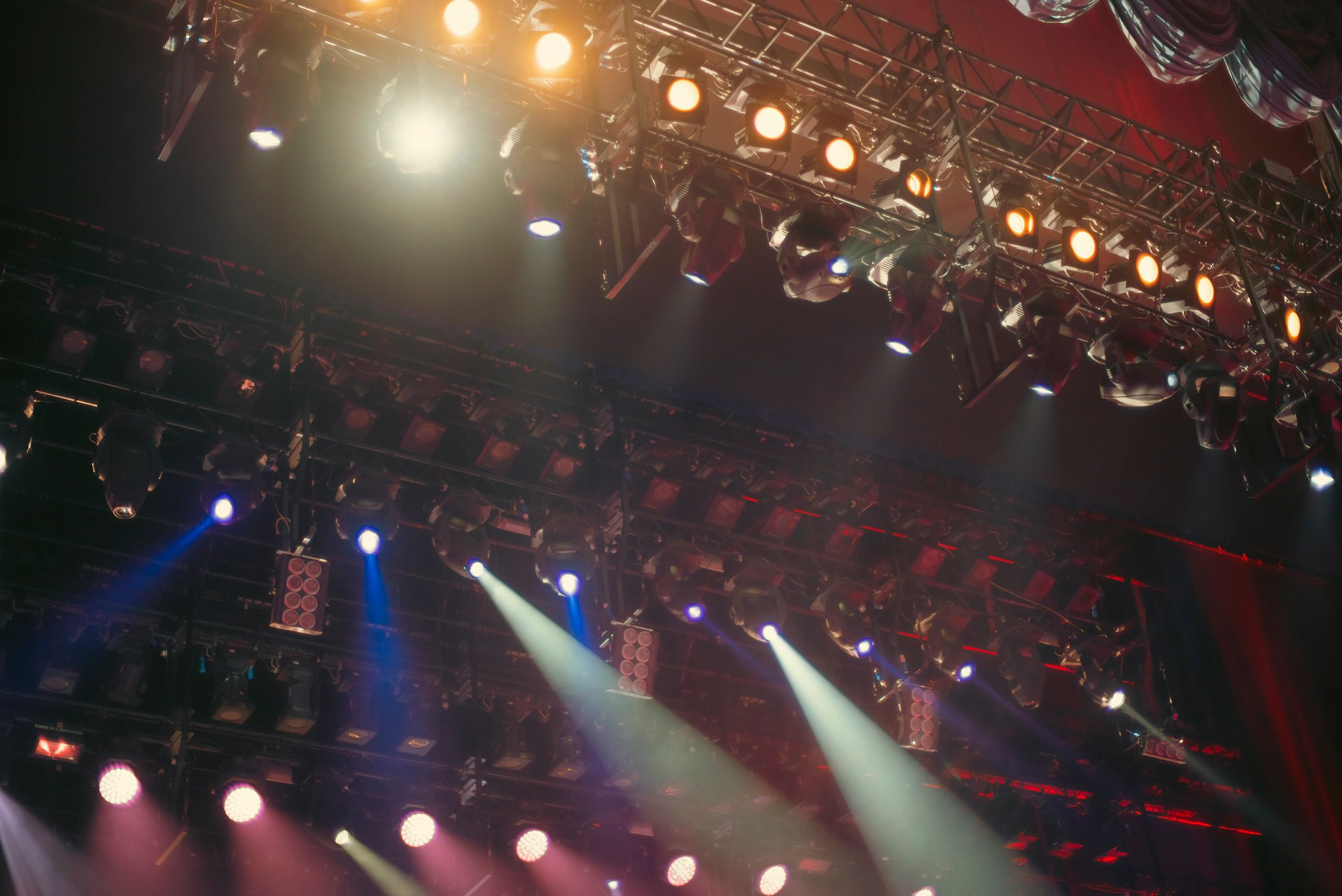 Luces profesionales de escenario